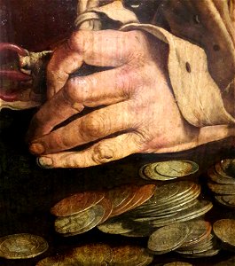 Reymerswaele Two tax collectors (detail) 09