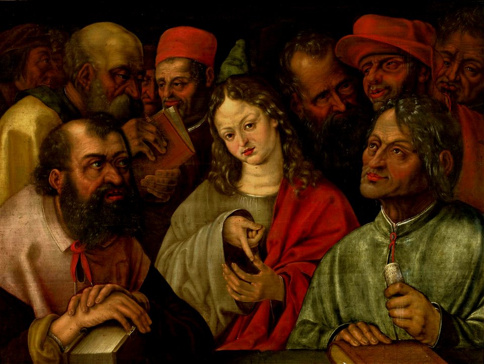 Hoffmann Christ among the doctors