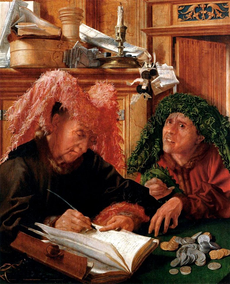Marinus van Reymerswale - The Tax Collectors - WGA19332