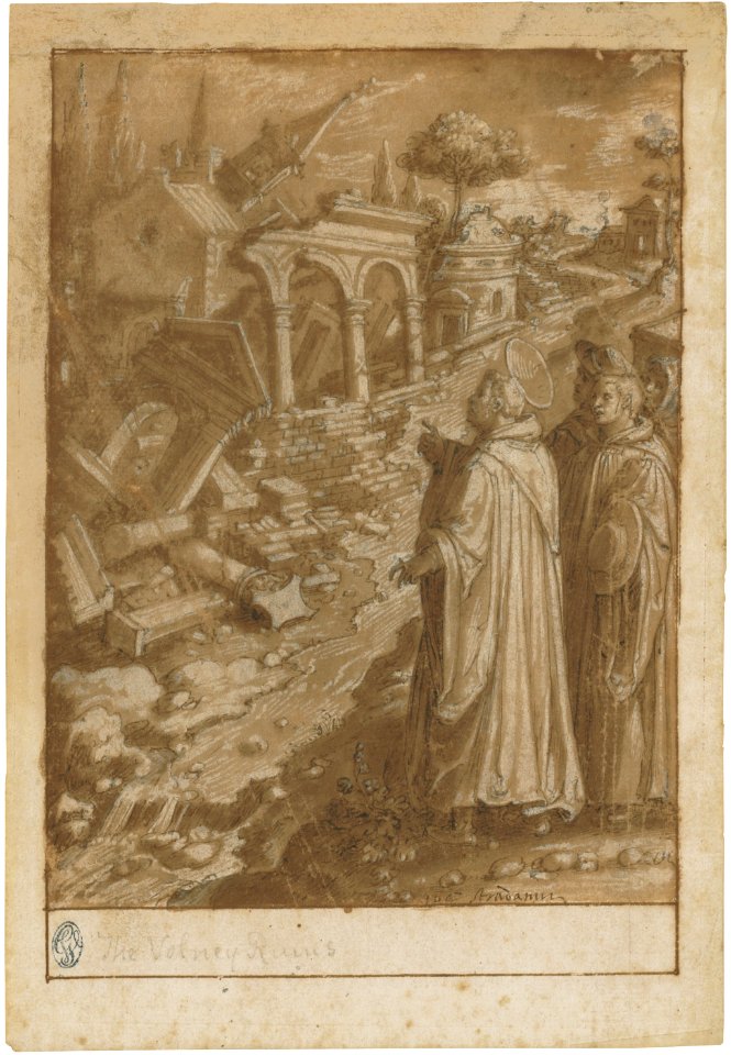 Stradanus (Jan van der Straet) - Saint Giovanni Gualberto at the Monastery of Morcheto