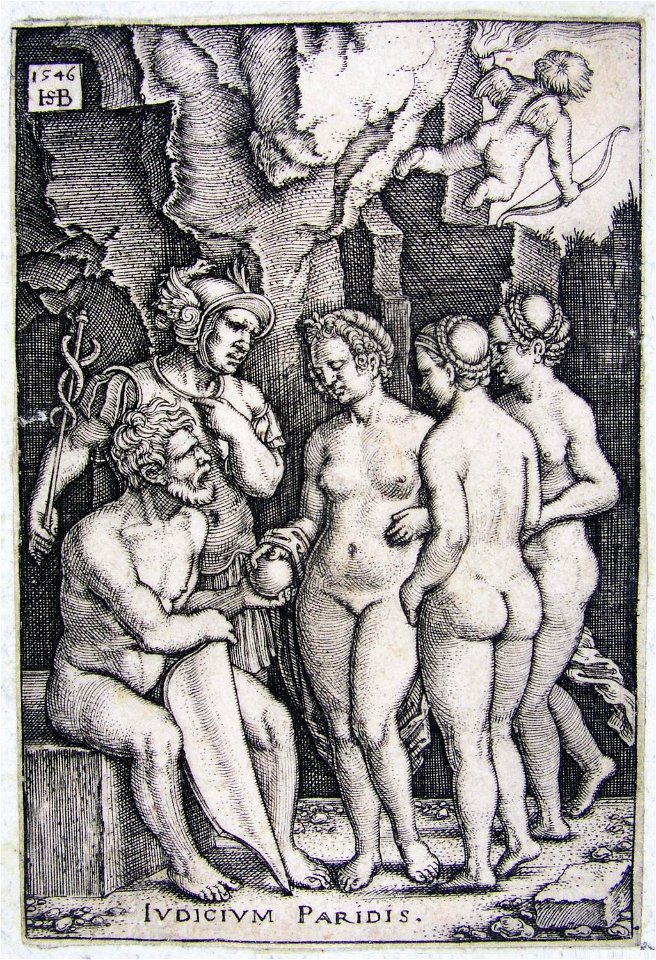 Beham Judgement of Paris