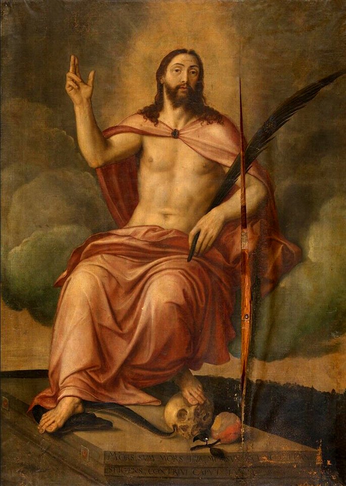 Michiel Coxie - Triumphant Christ