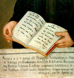 Cranach Philipp Melanchthon (detail)
