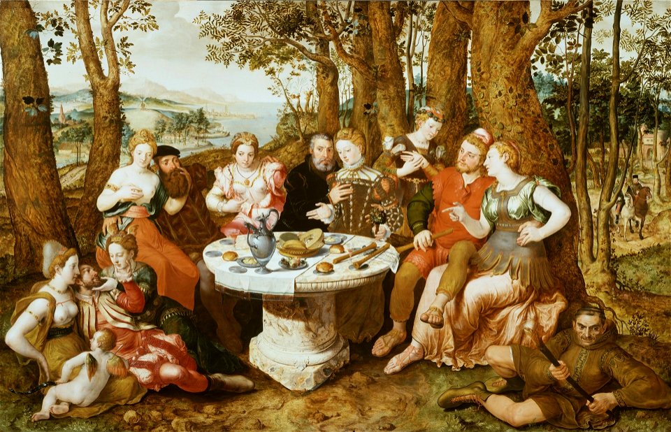 Pieter Pourbus - Allegory of true love