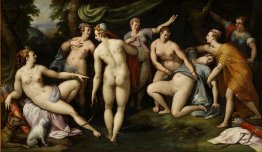 Anthonie Blocklandt van Montfoort - Diana Discovering Callisto’s Pregnancy