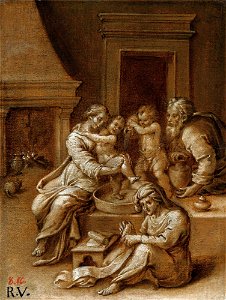 Raphael Bath of the Child