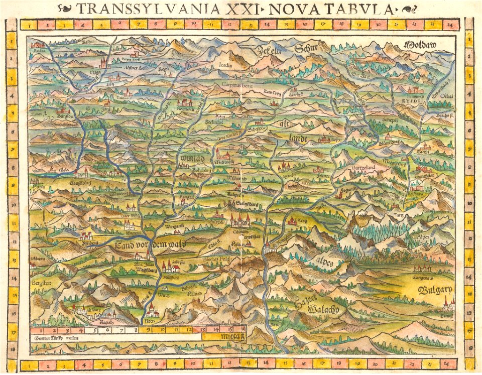 1552 Transsylvania XXI Nova Tabula