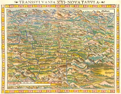 1552 Transsylvania XXI Nova Tabula