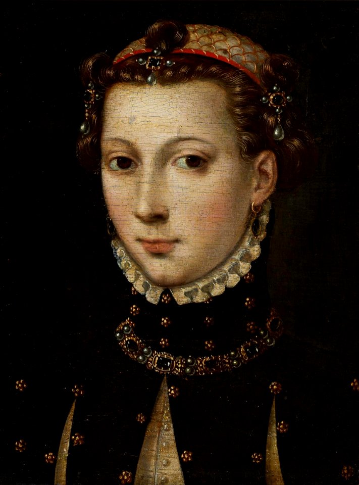 Clouet Portrait of a young lady