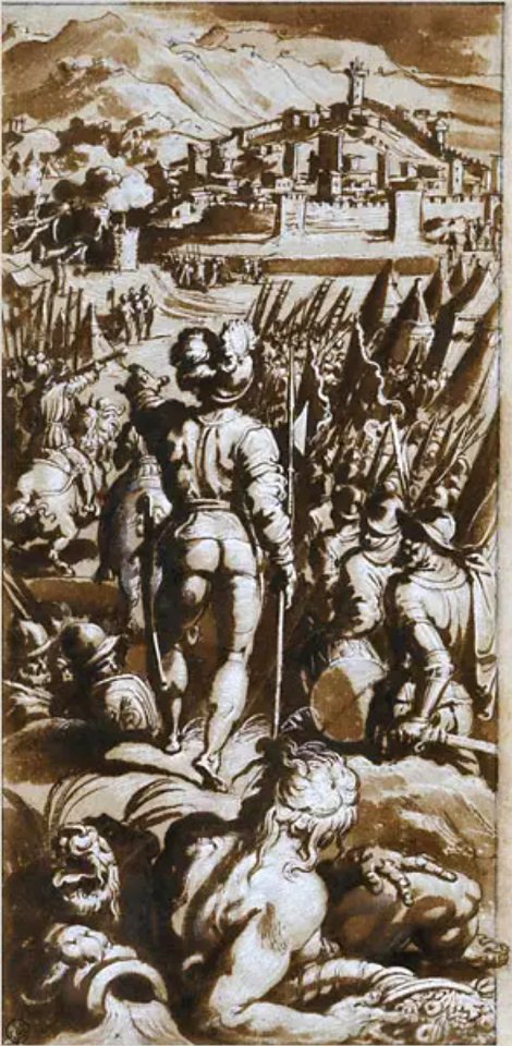 Stradanus - The Capture of Vicopisano