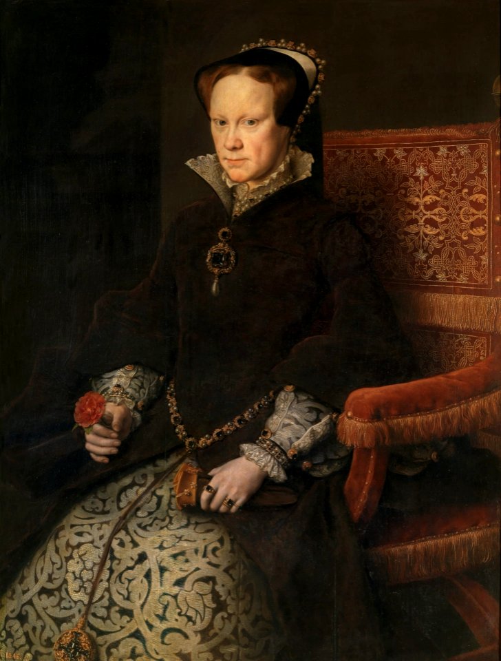 Anthonis Mor - Queen Mary Tudor of England - WGA16178