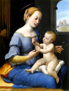 Raphael Madonna of the pinks