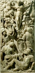 Willem van de Broecke - Relief of the resurrection of Christ