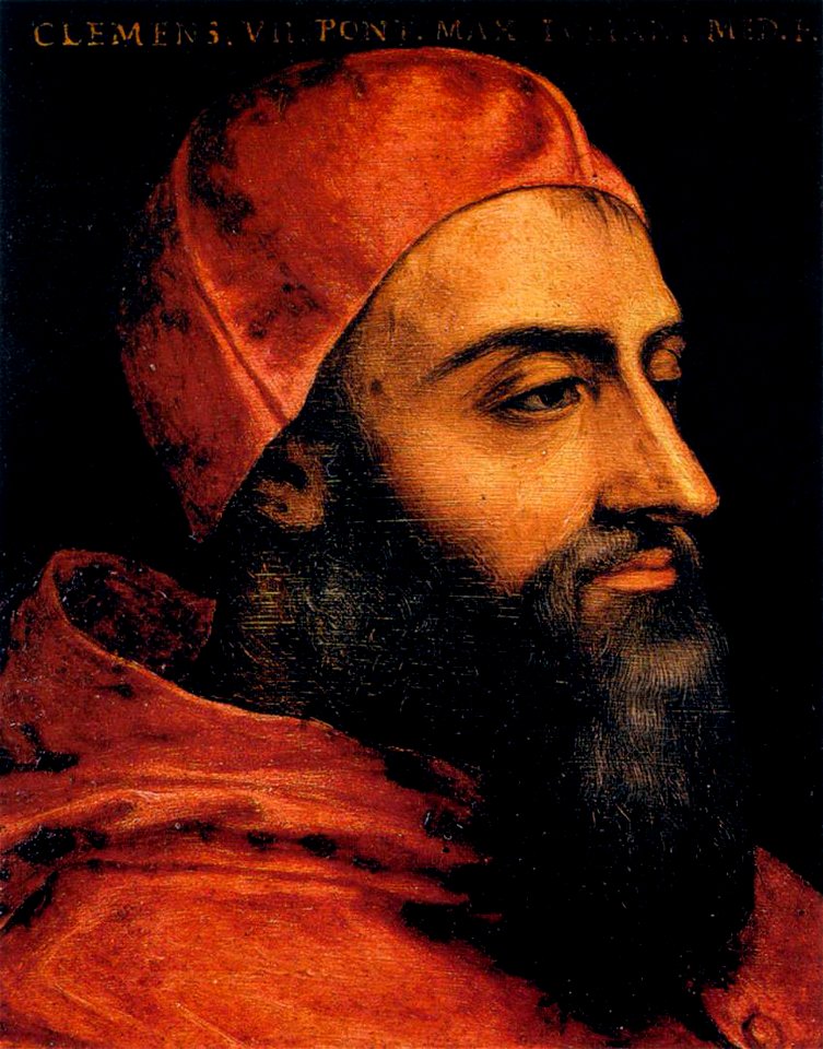 Portrait of Pope Clement VII (by Bronzino)