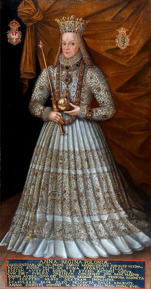 Hanna Jagiełonka. Ганна Ягелонка (M. Kober, 1576)