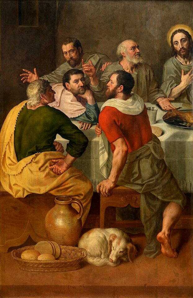 Adriaen Thomasz. Key - The last Supper