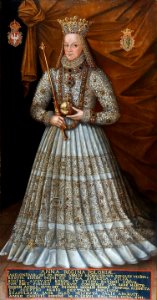 Kober Anna Jagiellon in coronation robes
