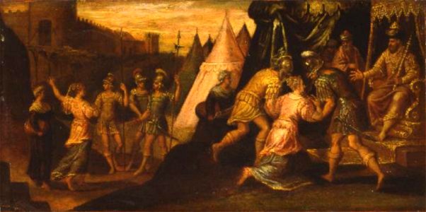 Paolo Fiammingo - Judith brought before Holofernes