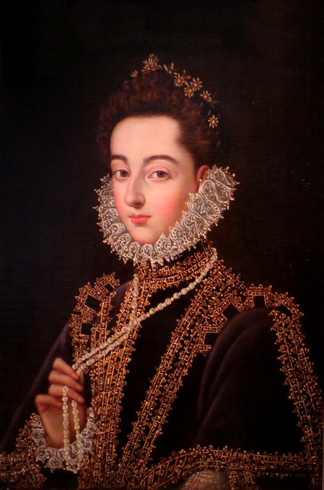 Alonso Sánchez Coello - Portrait of the Infanta Catalina Micaela - WGA20716