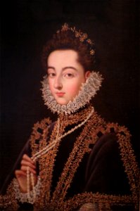 Alonso Sánchez Coello - Portrait of the Infanta Catalina Micaela - WGA20716