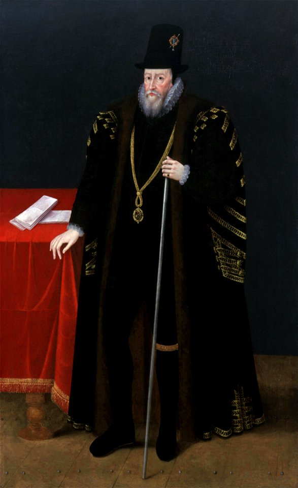 William Cecil, 1st Baron Burghley from NPG (4)FXD