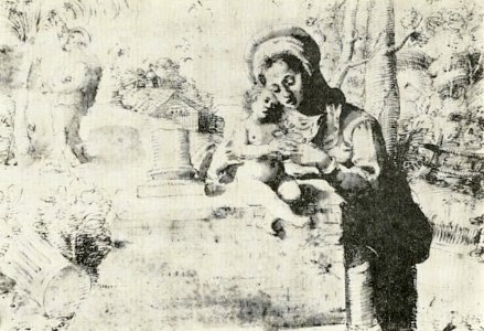 Vanni Rest on the flight into Egypt