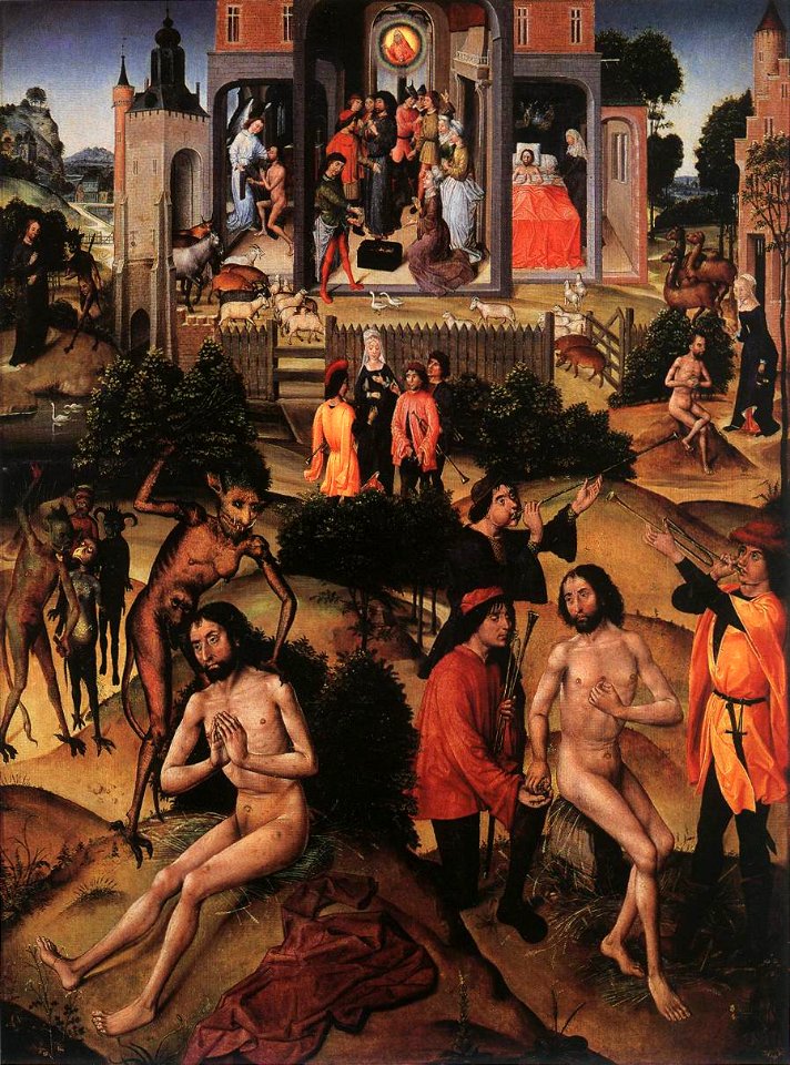 15th-century unknown painters - Scenes from the Life of Job - WGA23577