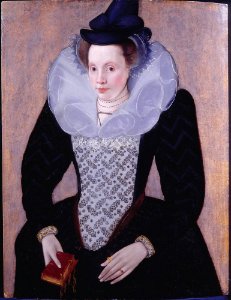 Unknown Lady Robert Peake c1592. Free illustration for personal and commercial use.