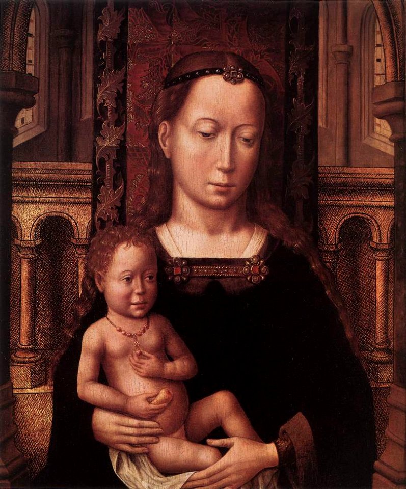15th-century unknown painters - Virgin and Child - WGA23580