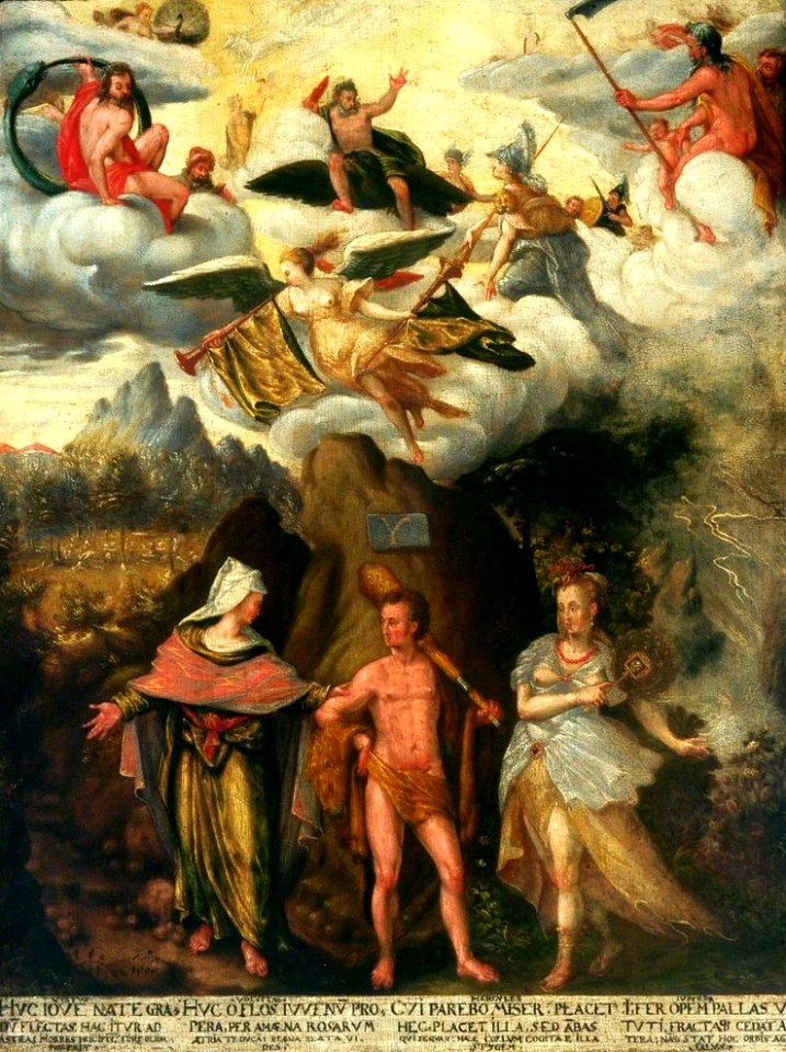 Hunerbein Hercules at the crossroads