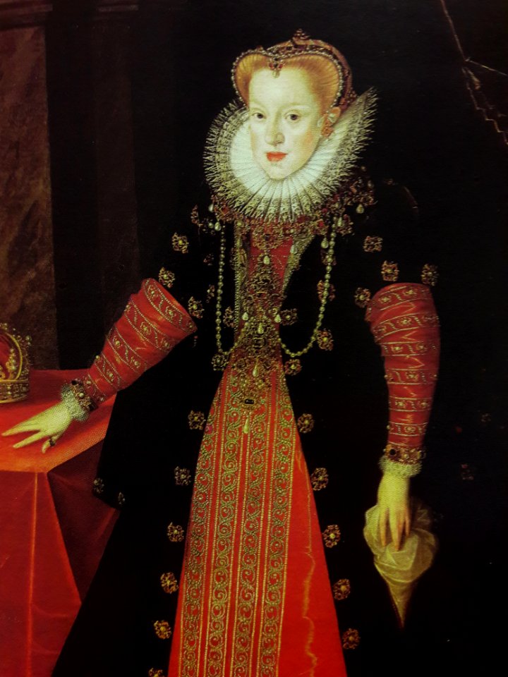Kober Full-length portrait of Anne of Austria (detail) 01