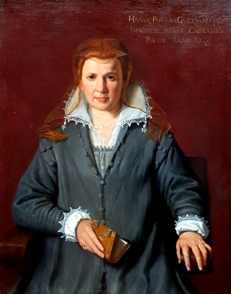 1598 Carraci Anna Parolini Guicciardini Gemäldegalerie Kat.Nr. 372A
