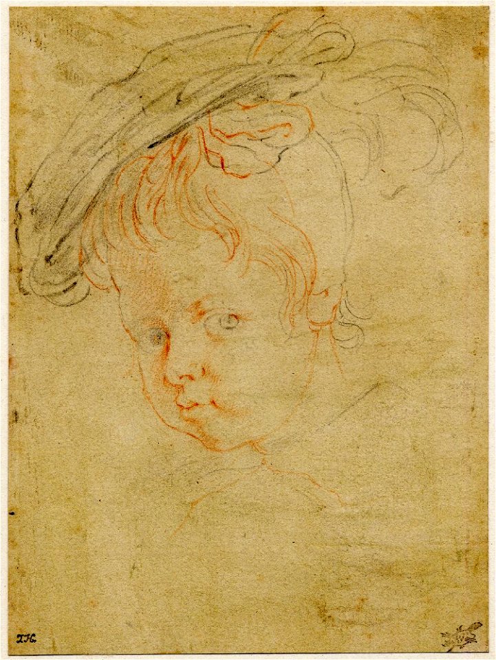 Peter Paul Rubens - Portrait of Rubens' son Frans