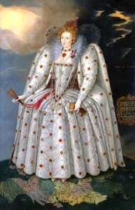 Queen Elizabeth I ('The Ditchley portrait') by Marcus Gheeraerts the YoungerFXD