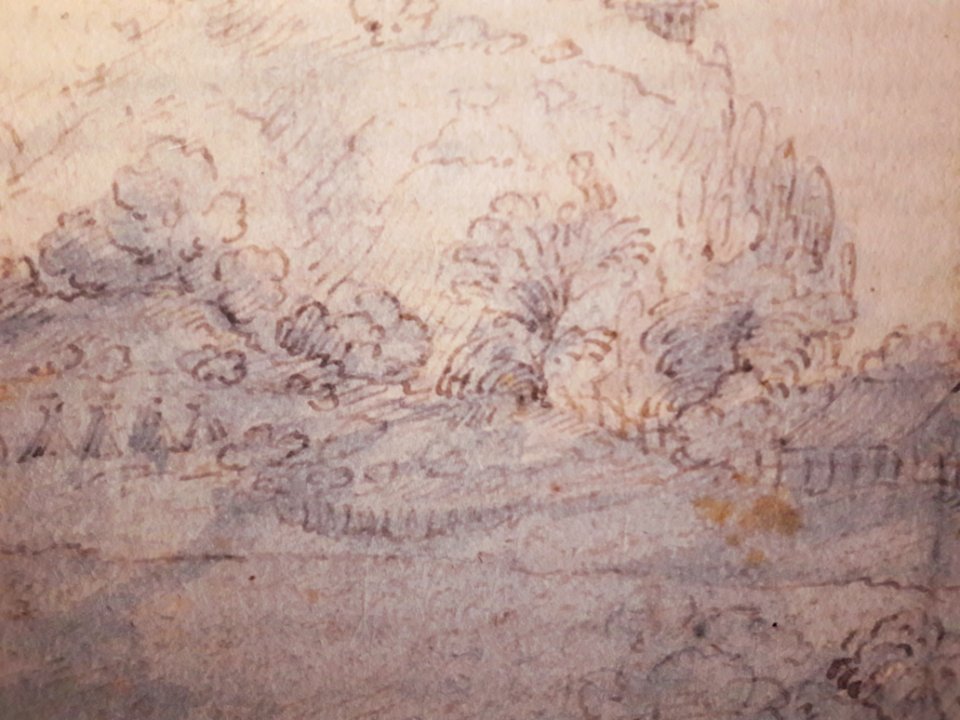 Valckenborch Fields on a mountainside (detail) 06