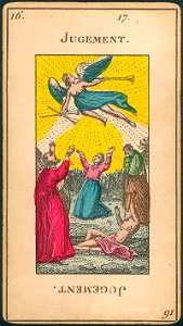 16 Le Judement Dernier - H. Pussey Grand Etteilla Tarot Deck