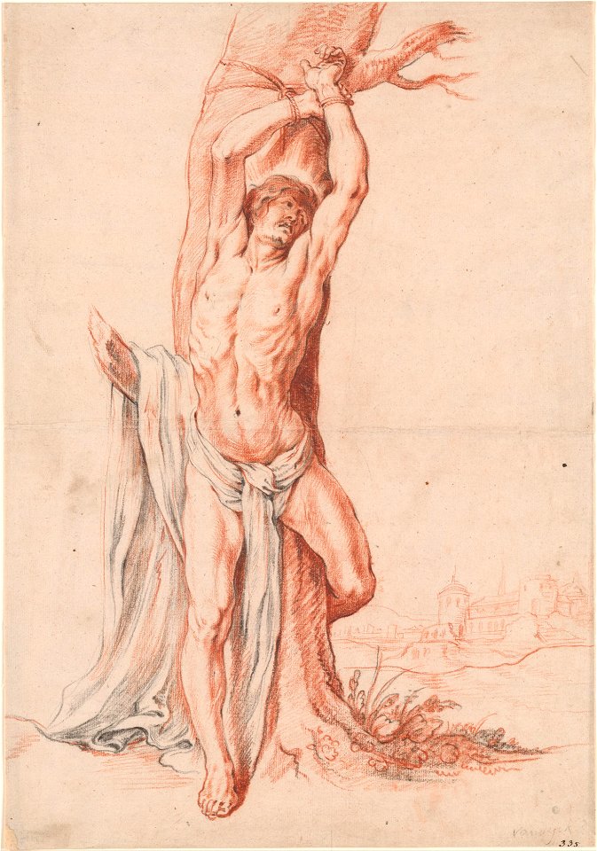 Anthony van Dyck (Attr.) - Martyr tied to a tree