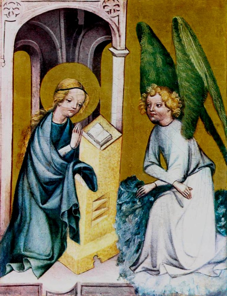 15th-century unknown painters - The Annunciation - WGA23513