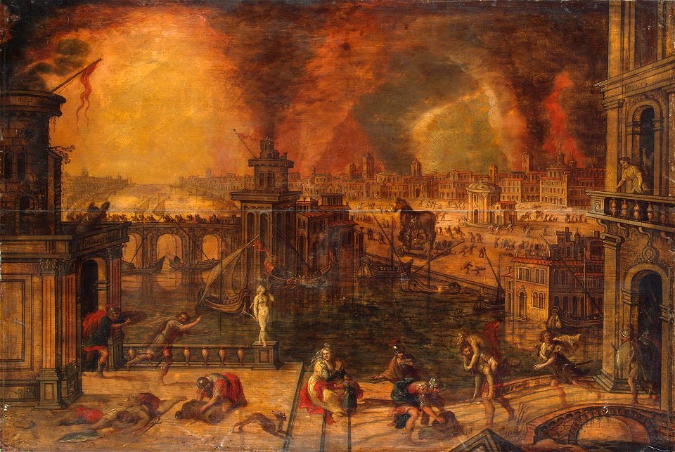 Keuninck (Coninck) Kerstiaen de - Fire of Troy