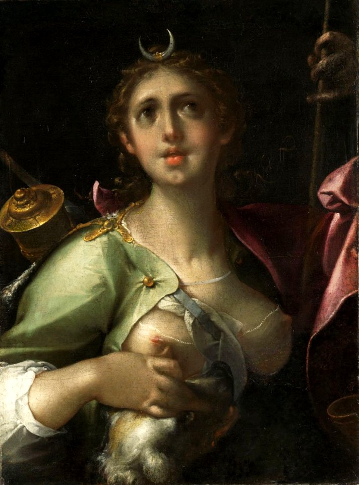 Bartholomeus Spranger - Diana – Luna