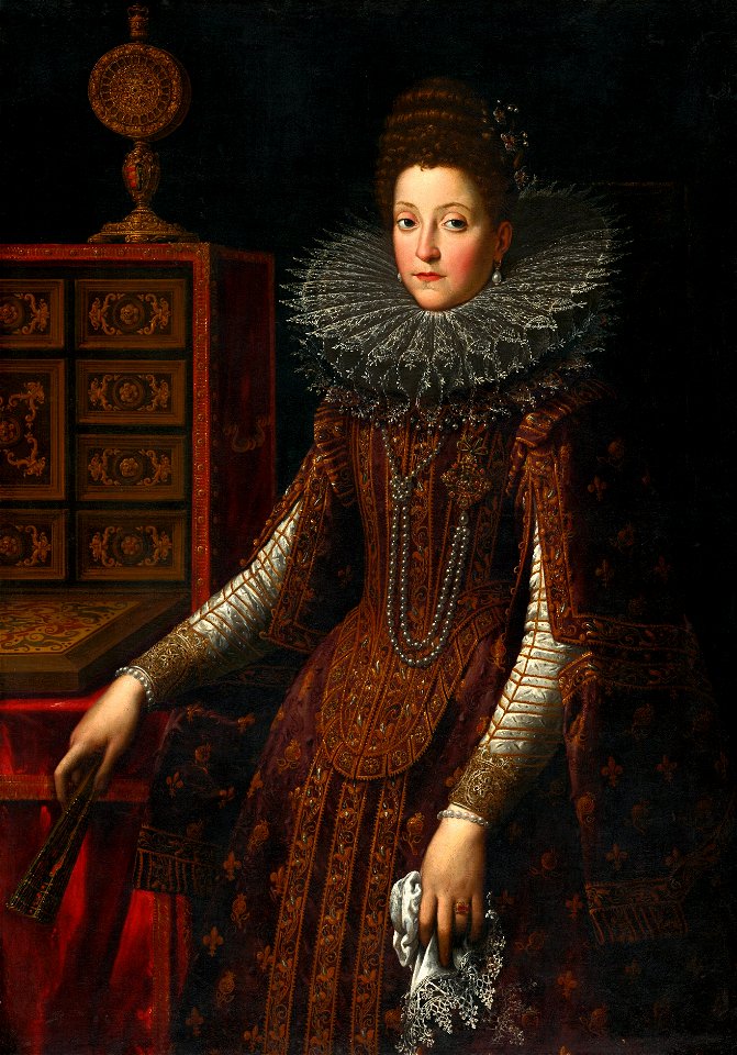 Santi di Tito - Portrait of Mary of Medici