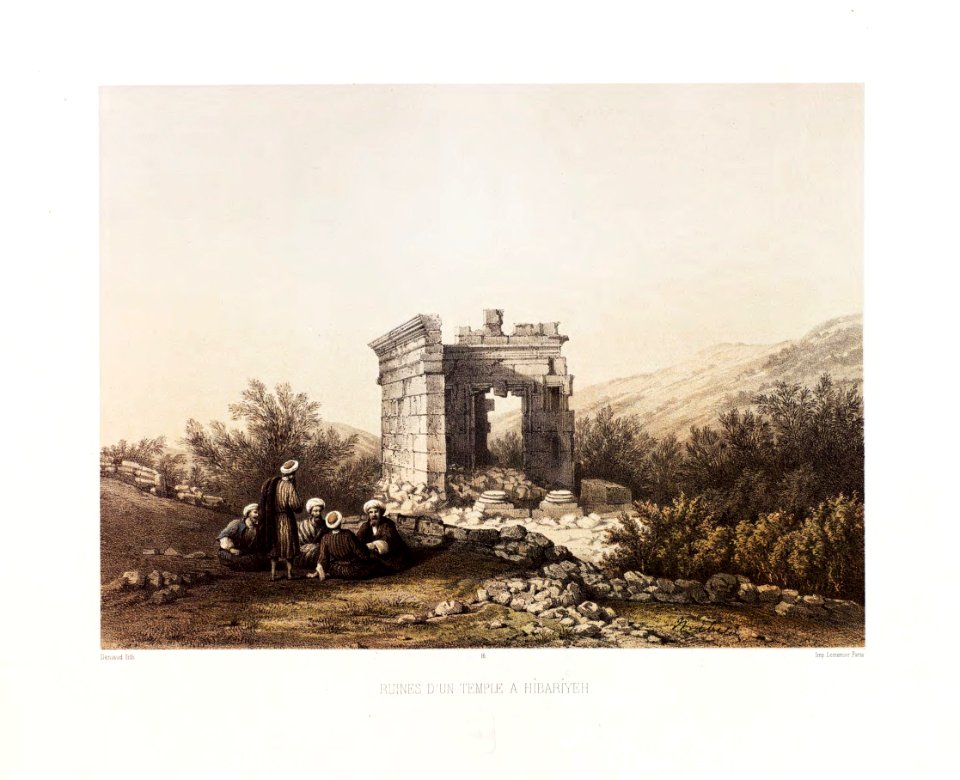 16.Ruines d'un temple a Hibariyeh