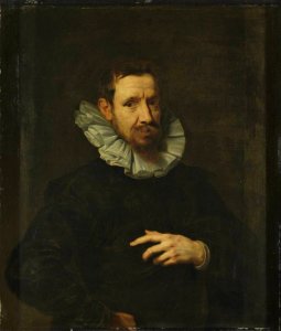 Anthony van Dyck (possibly) - Portrait of Jan Brueghel the Elder. Free illustration for personal and commercial use.