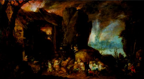 Brueghel the Younger Temptation of St. Anthony