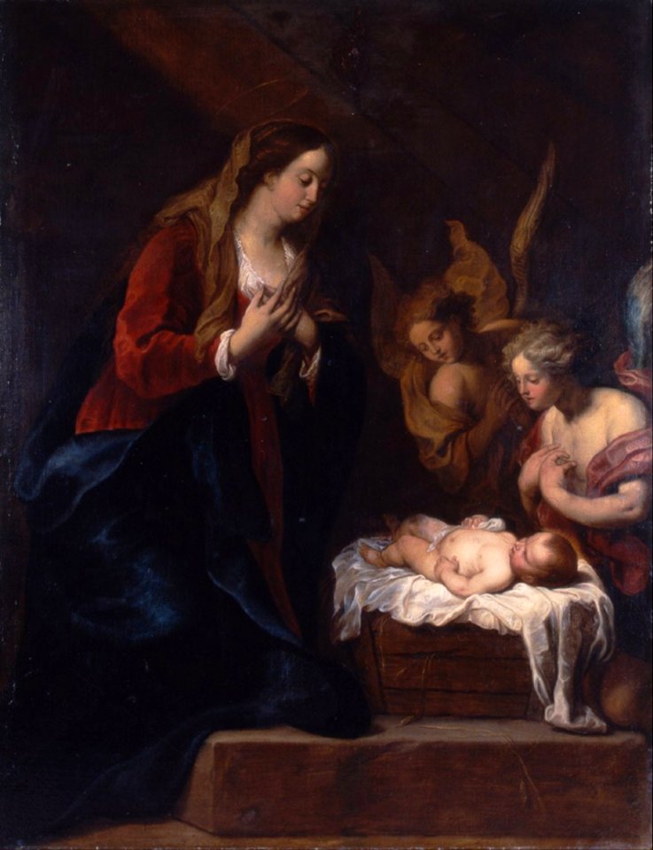 Gerard Seghers - The Nativity or the Adoration of the Angels