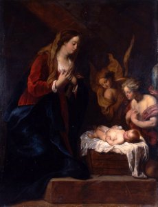 Gerard Seghers - The Nativity or the Adoration of the Angels