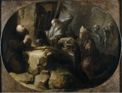 Jan van de Venne- Temptation of Saint Anthony