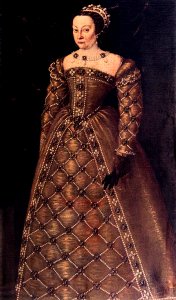 17th-century unknown painters - Portrait of Caterina de' Medici - WGA23957