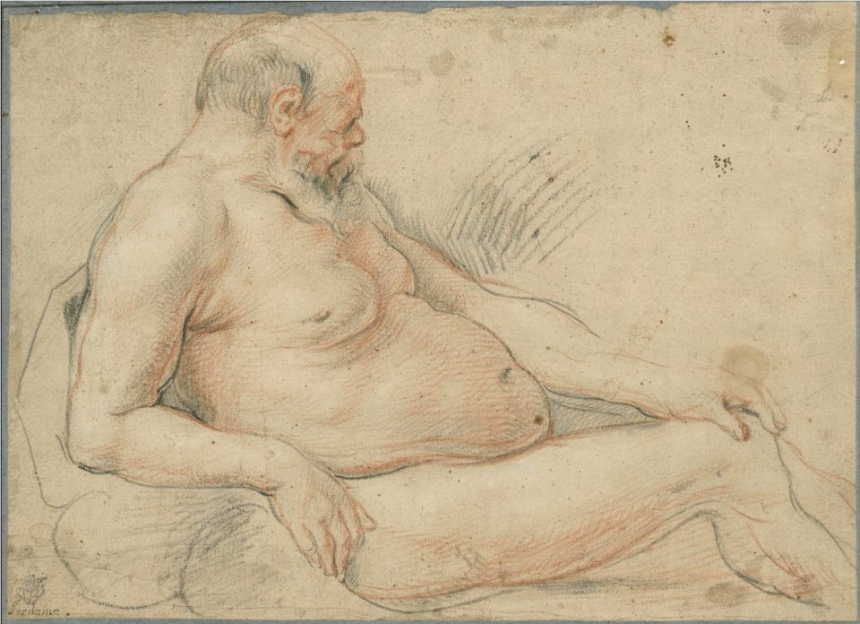 Jacob Jordaens - Sitting Silenus