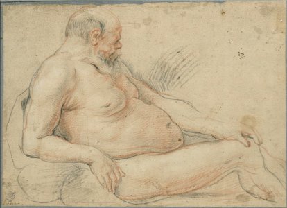 Jacob Jordaens - Sitting Silenus